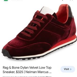RAG & BONE | Dylan velvet sneaker